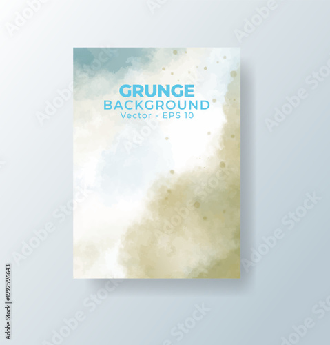 cards with bright colorful vector watercolor background. Design for your date, postcard, banner.