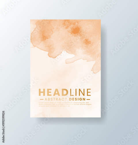 cards with bright colorful vector watercolor background. Design for your date, postcard, banner.