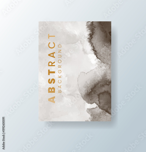 cards with bright colorful vector watercolor background. Design for your date, postcard, banner.