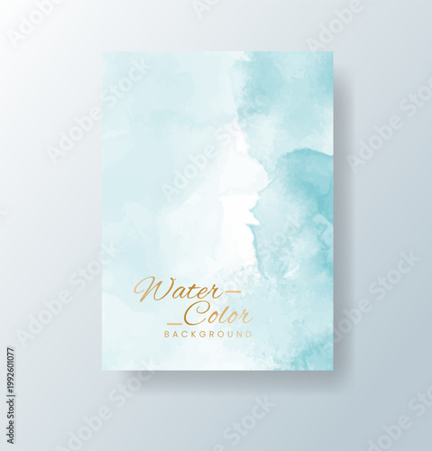 cards with bright colorful vector watercolor background. Design for your date, postcard, banner.