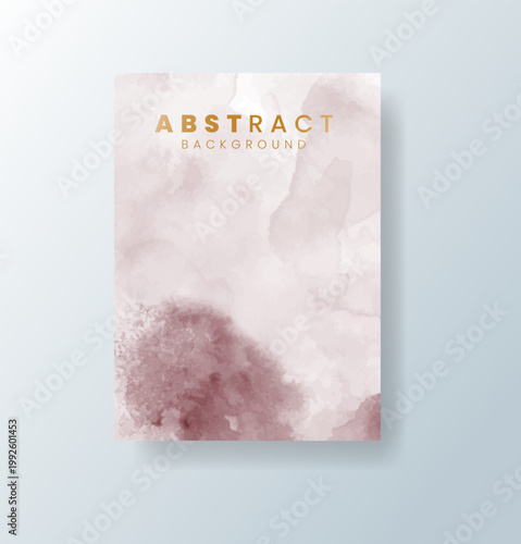 cards with bright colorful vector watercolor background. Design for your date, postcard, banner.