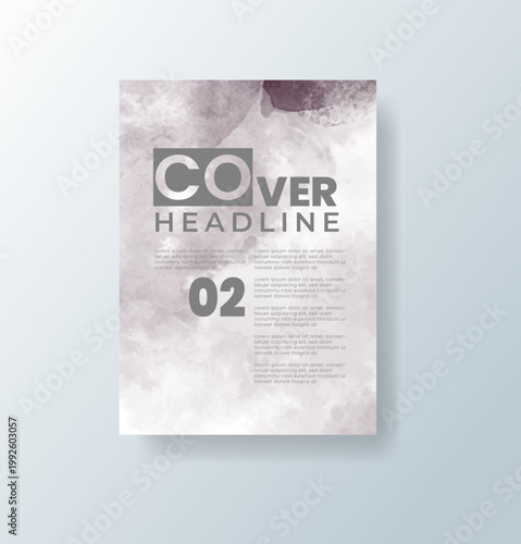 cards with bright colorful vector watercolor background. Design for your date, postcard, banner.