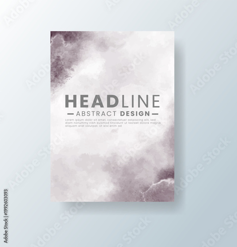 cards with bright colorful vector watercolor background. Design for your date, postcard, banner.