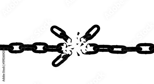 Breaking free from restrictive chain links.