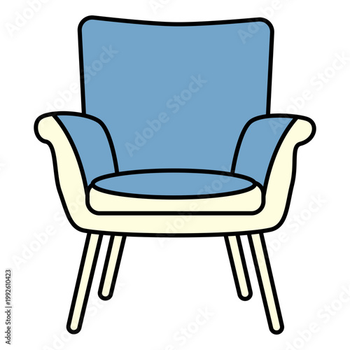 Comfortable Padded Lounge Chair