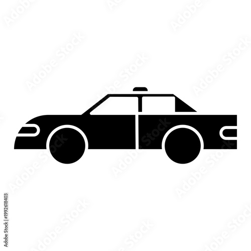 Modern Sedan Passenger Car