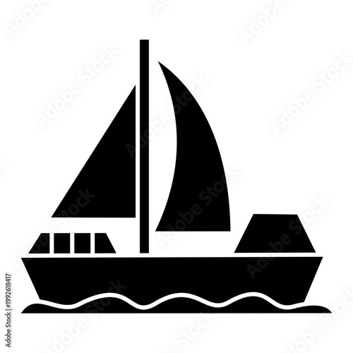 Traditional Sailing Boat Yacht