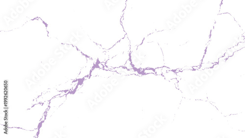 Purple marble texture with cracks and veins on white background natural stone pattern
