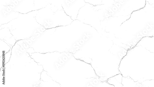 White marble texture with gray veins pattern background closeup