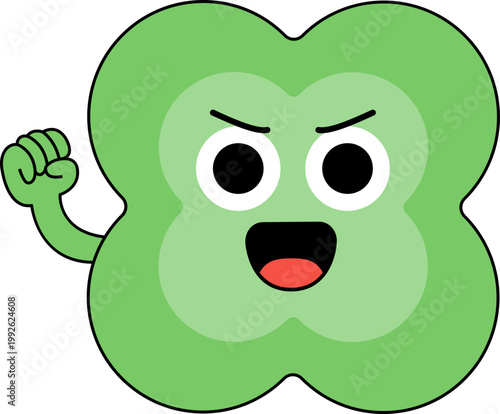 행복한 클로버 캐릭터 