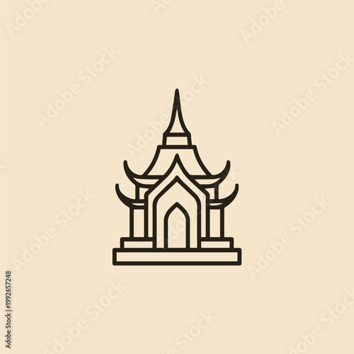 Thailand Temple Logo