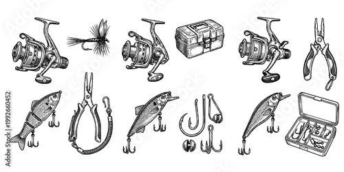 Fishing Accessories Engraving Bundle