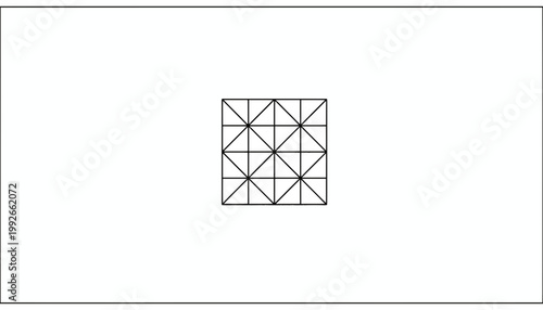 Geometric Grid Pattern Abstract Background