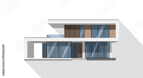 Classic Traditional Log Cottage with Dark Roof