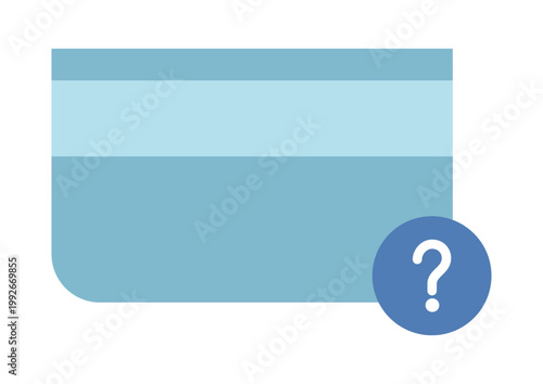 通帳紛失のイメージ　アイコン　銀行　金融機関　ベクター