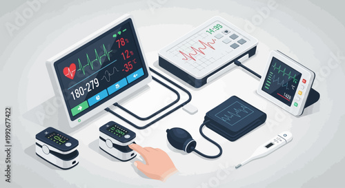 Medical devices and health monitoring equipment.