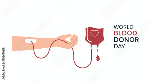 World Blood Donor Day illustration