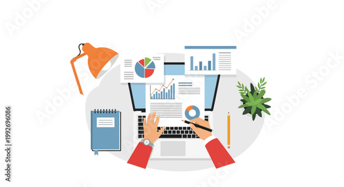 Business data analysis and statistics.
