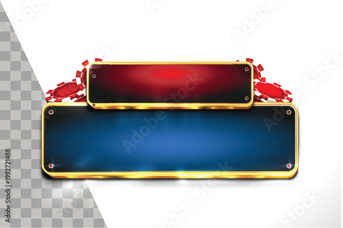 online casino poker game background editable text effect