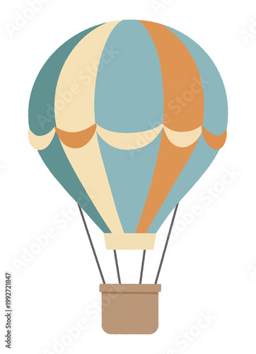 vintage hot air balloon