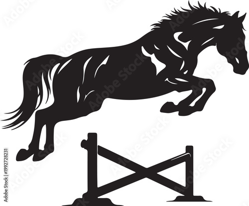 Horse Silhouette Vector