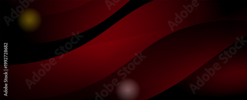 Experience the modern elegance of the abstract gradient blaek background. dark red waves create a captivating atmosphere for websites, social media, advertising, and presentations
