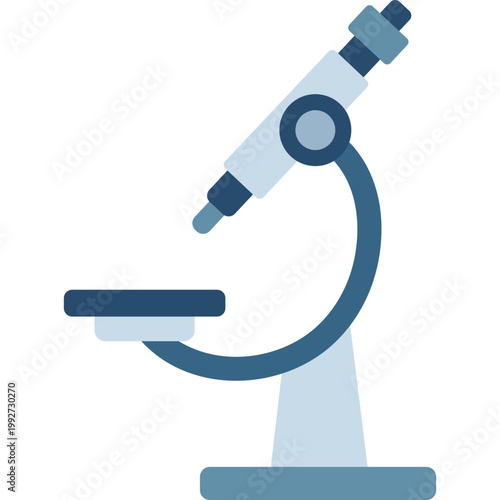Microscope Vector Illustration