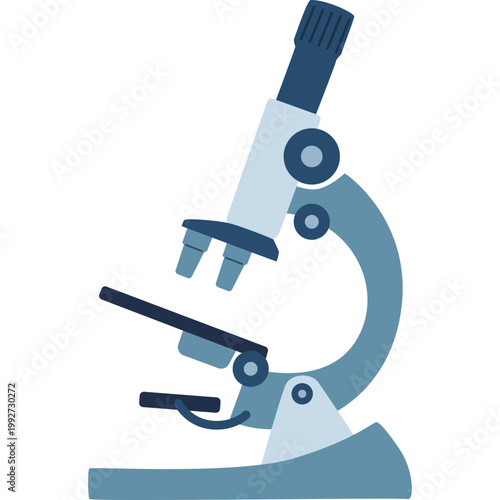 Microscope Vector Illustration