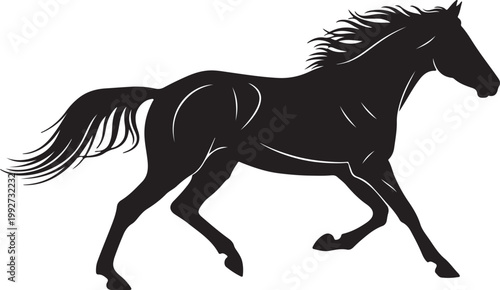 Horse Silhouette Vector
