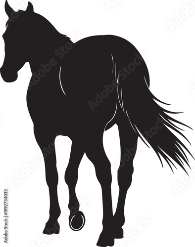 Horse Silhouette Vector