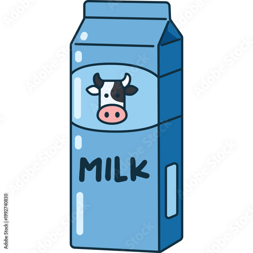 Milk Carton Illustration