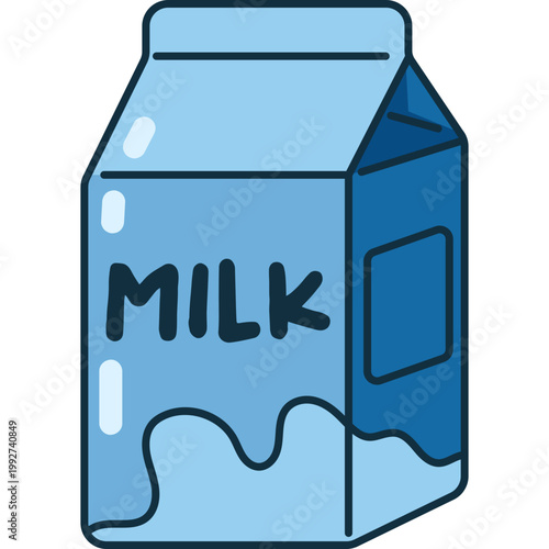 Milk Carton Illustration