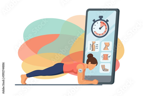 Smart Mirror Interface for Fitness Tracking and Biohacking Exercise