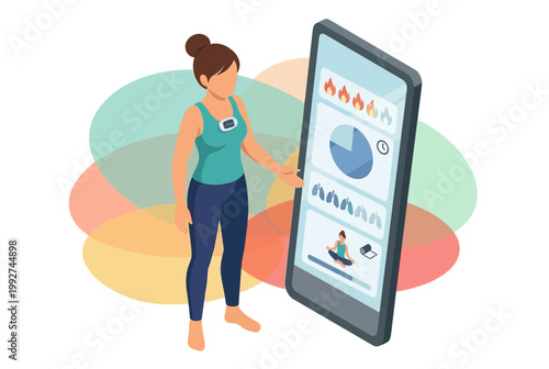 Smart Mirror Interface for Biohacking and Health Fitness Tracking