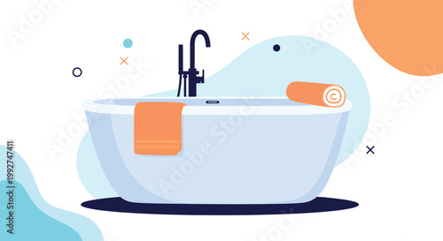 Young man and woman shopping for groceries together in a supermarket aisle filled with various products on high shelves.