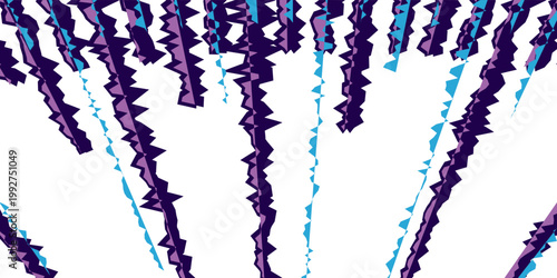 Abstract monochrome stripe texture background. abstract stylish 70s era line frame illustration. eps 10