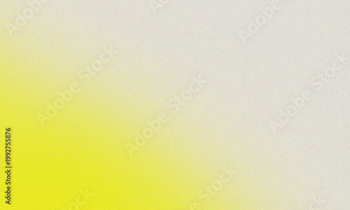 Canvastavla Yellow grainy background with abstract silhouette shape , abstract glowing blurr