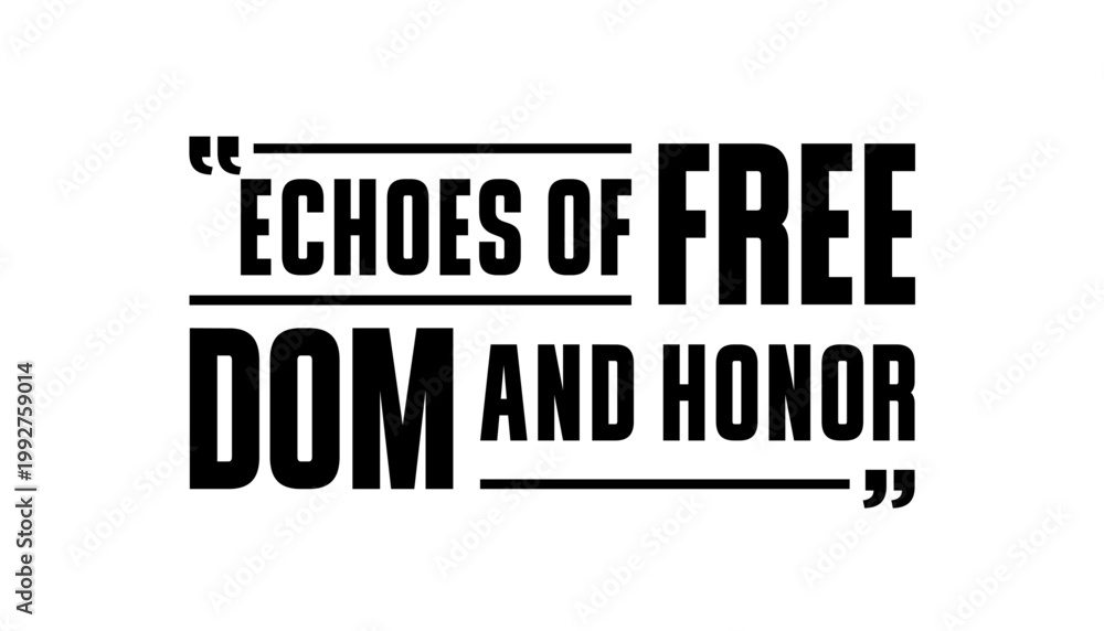 Obraz premium Echoes of Freedom: A Tribute to Liberty, Independence, and Memory.