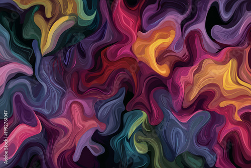 Rainbow colors abstract background. LGBT or pride concept.