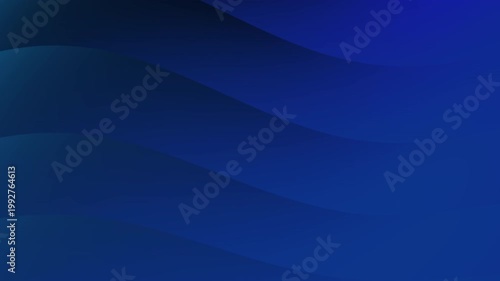 Dynamic Midnight Blue Gradient Animation in Stunning 4K Resolution, Featuring a Fluid, Abstract Wave Twirl for a Modern Digital Background