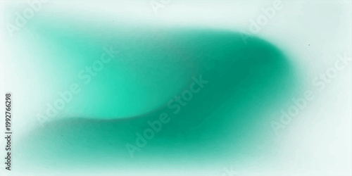 A soft gradient of blue and green waves creates a motion blur texture, blending sea and sky into an abstract nature backdrop with light copy space for art and design