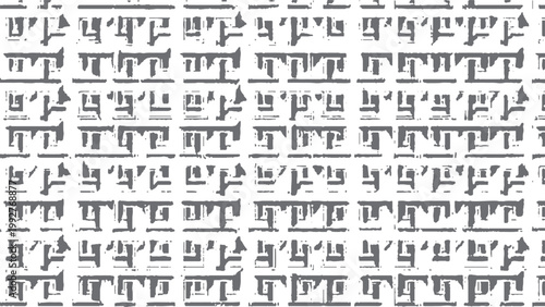 Urban grunge halftone texture with soft grain overlay and subtle distressed transparent background in vector style