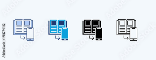 Responsive Design Multiple Icon Illustration Vector