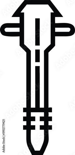 Precision measurement instrument showing a modern caliper for accurate work