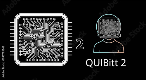 Advanced Quantum Computing and Deep Tech Research Icon Set, "Created with AI assistance and manually refined."
