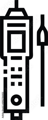 Portable Digital Sensor Device with Probe for Precise Environmental Measurements