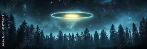 night sky with clouds