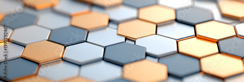 abstract background made of glossy spheres