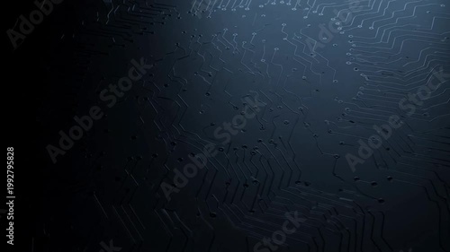 A dark blue gradient background with abstract textures creates a modern design element suitable for motion graphics