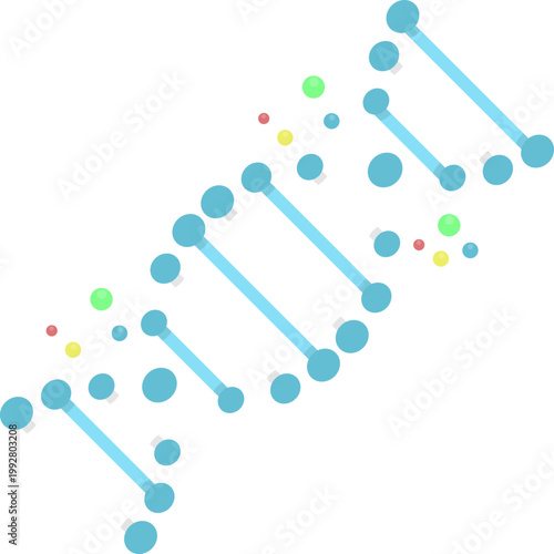 Dna Chain Vector